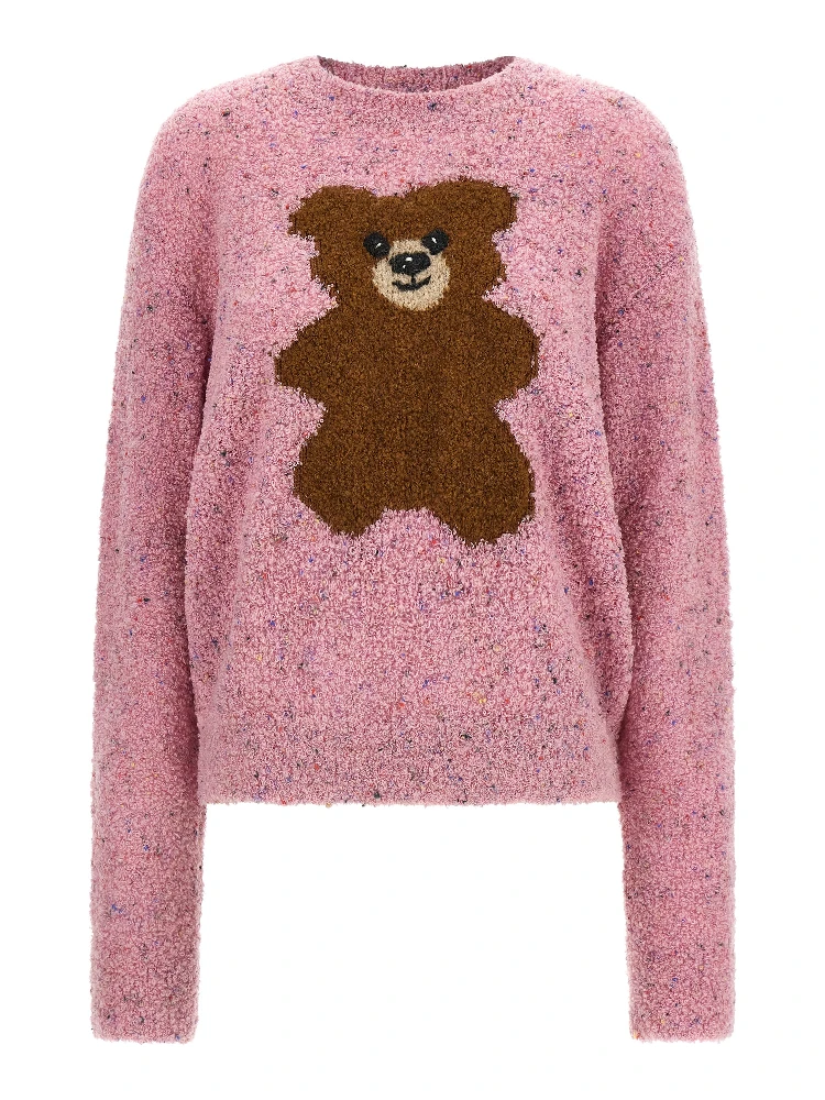Multicolor Virgin Wool Cardigan