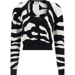 Black Viscose Cardigan