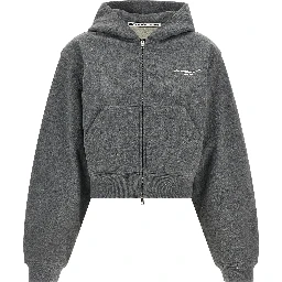 Gray Cotton Sweatshirt