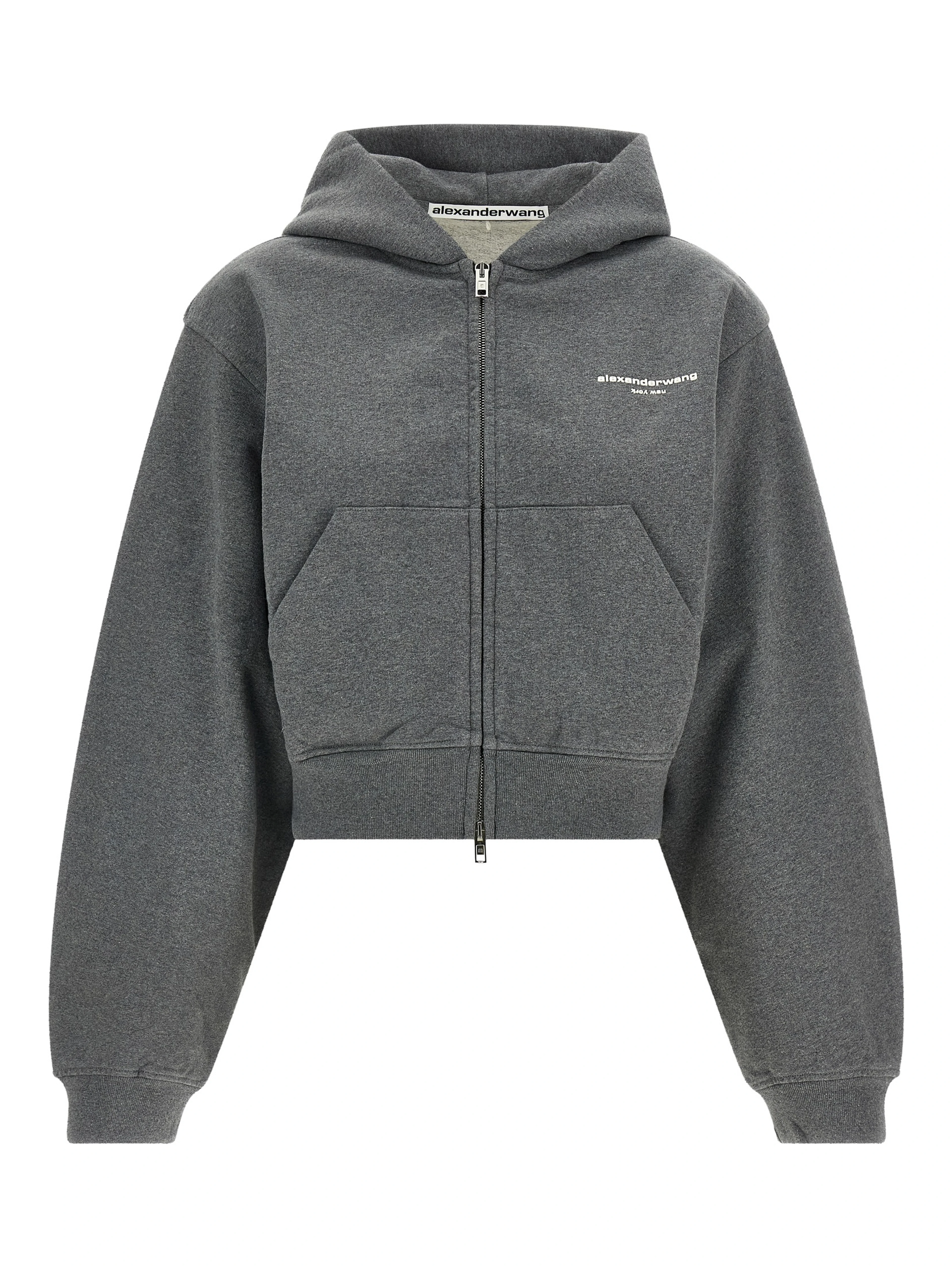 Gray Cotton Sweatshirt