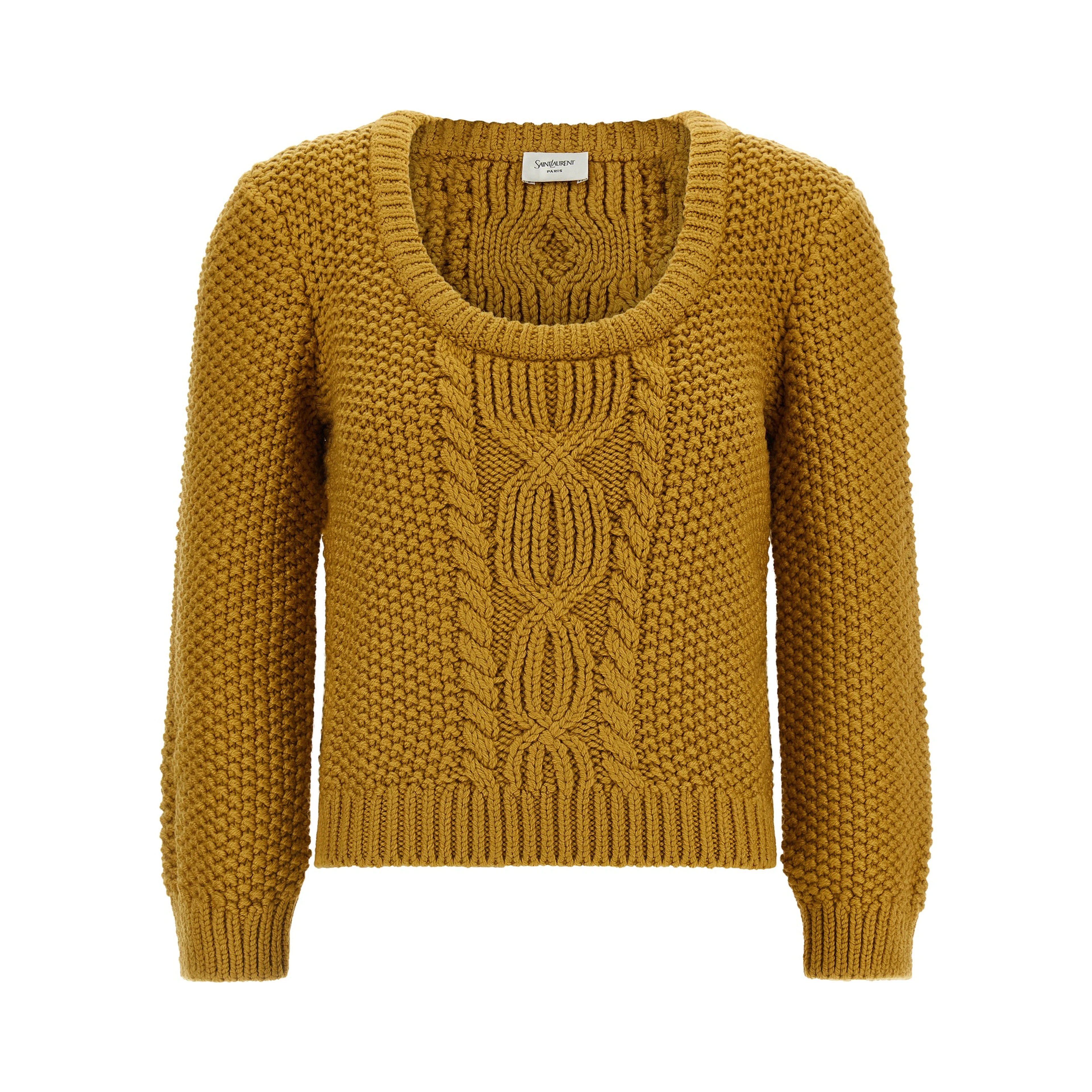 Bicolor Wool Cardigan