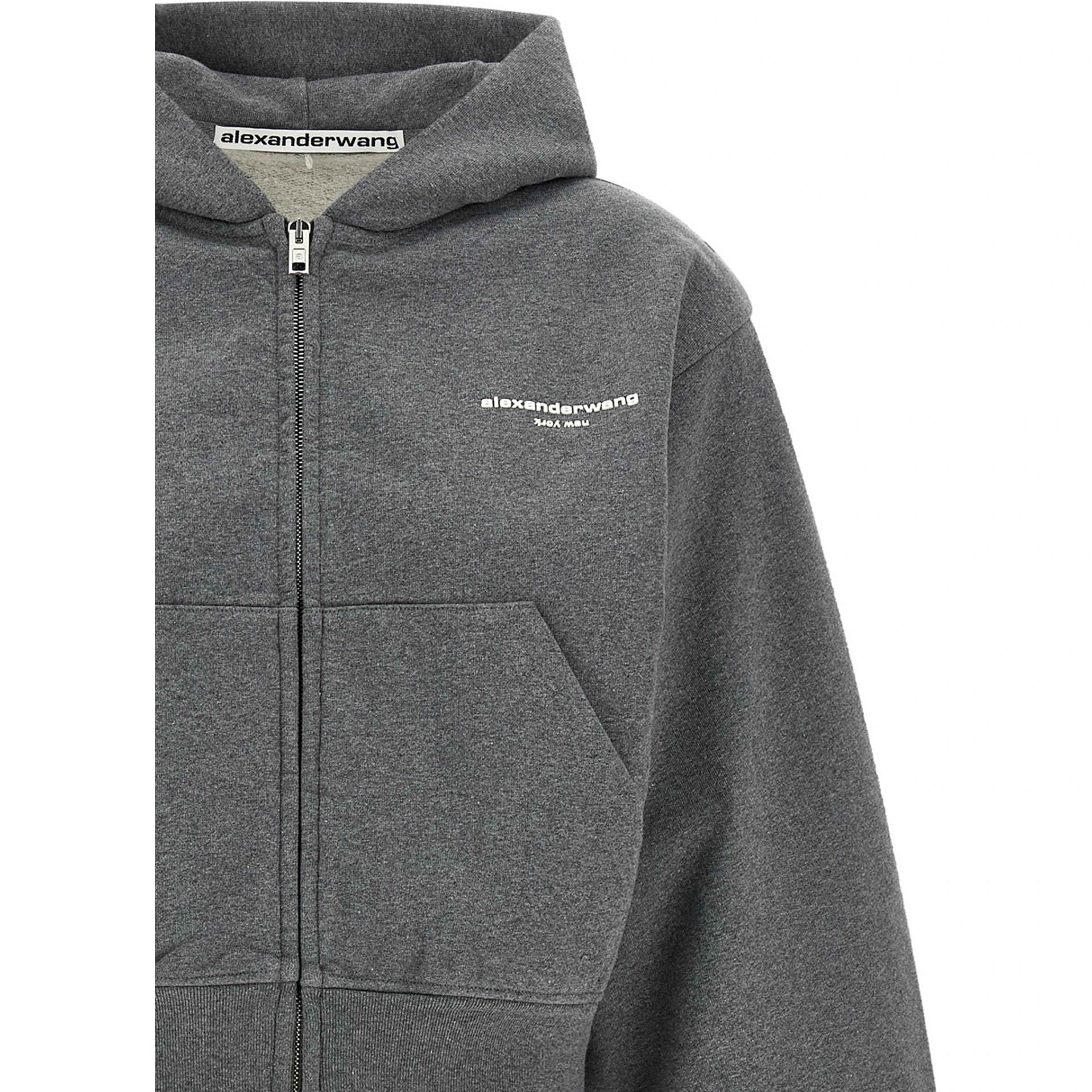 Gray Cotton Sweatshirt