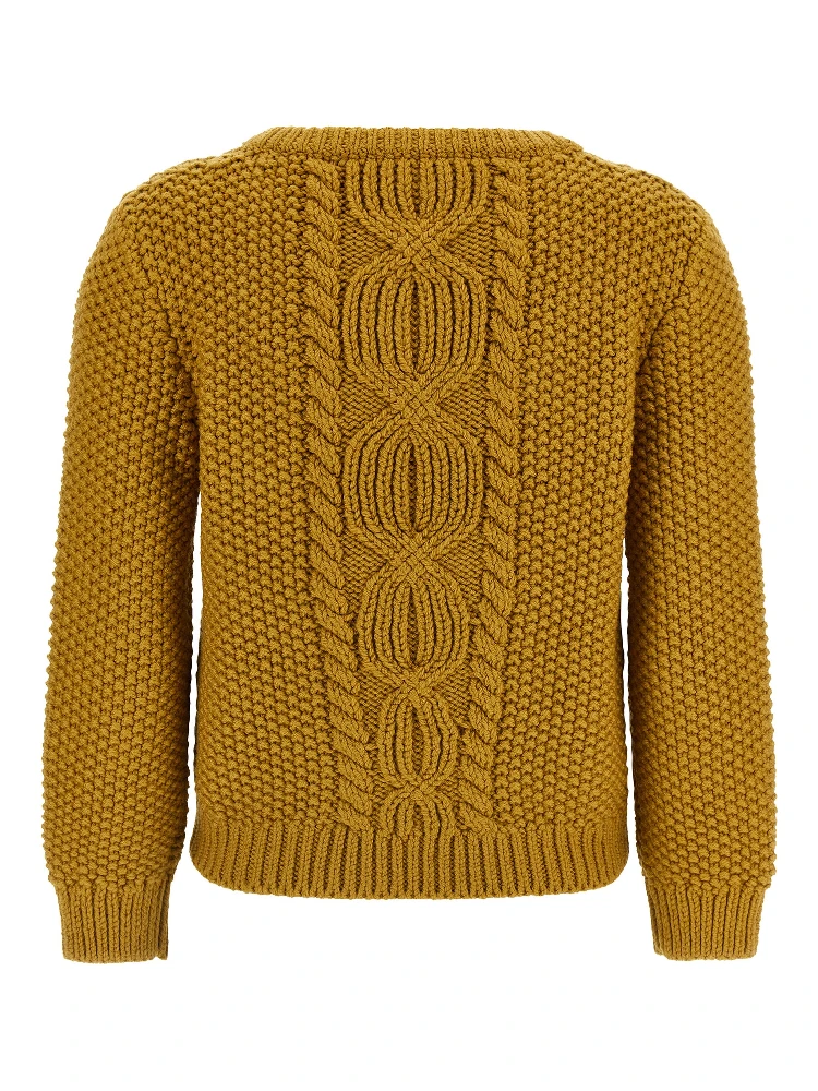 Bicolor Wool Cardigan alternative