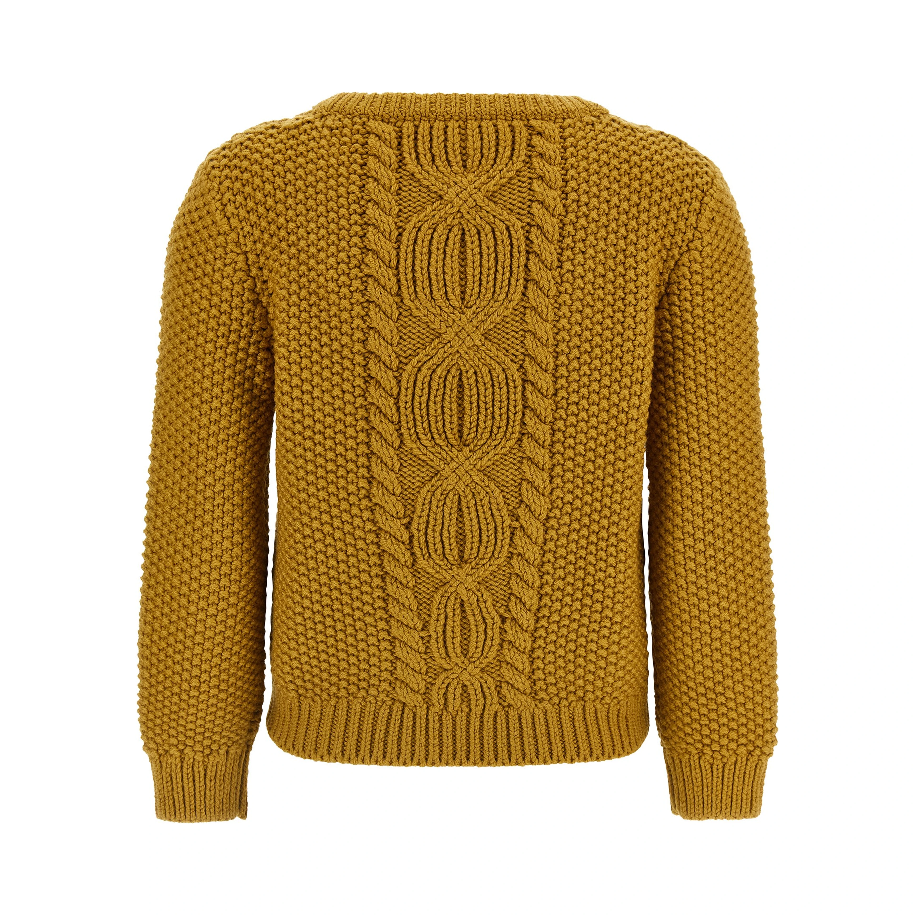 Bicolor Wool Cardigan