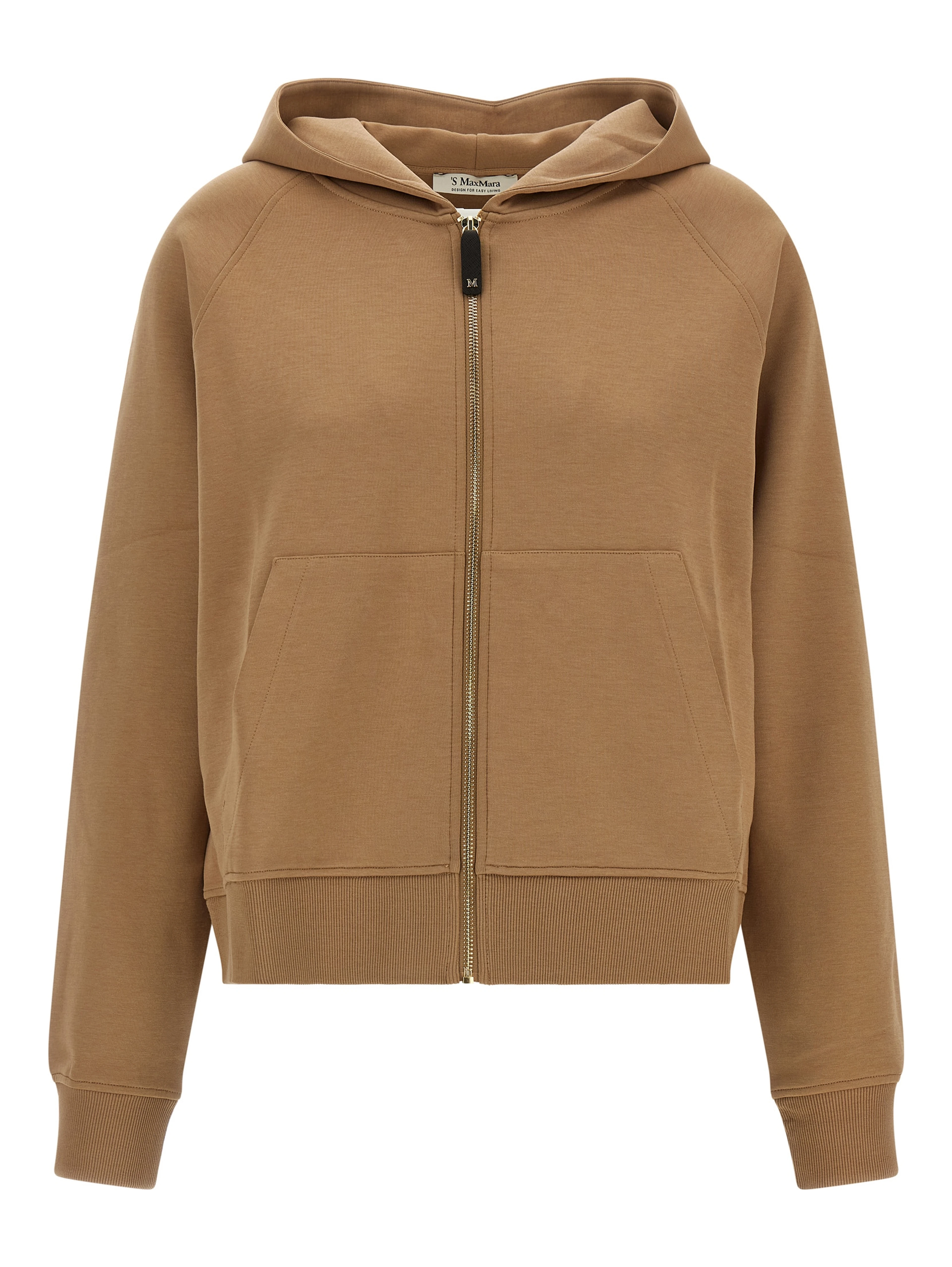 Beige Cotton Sweatshirt