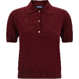 Bordeaux Cotton Polo Shirt