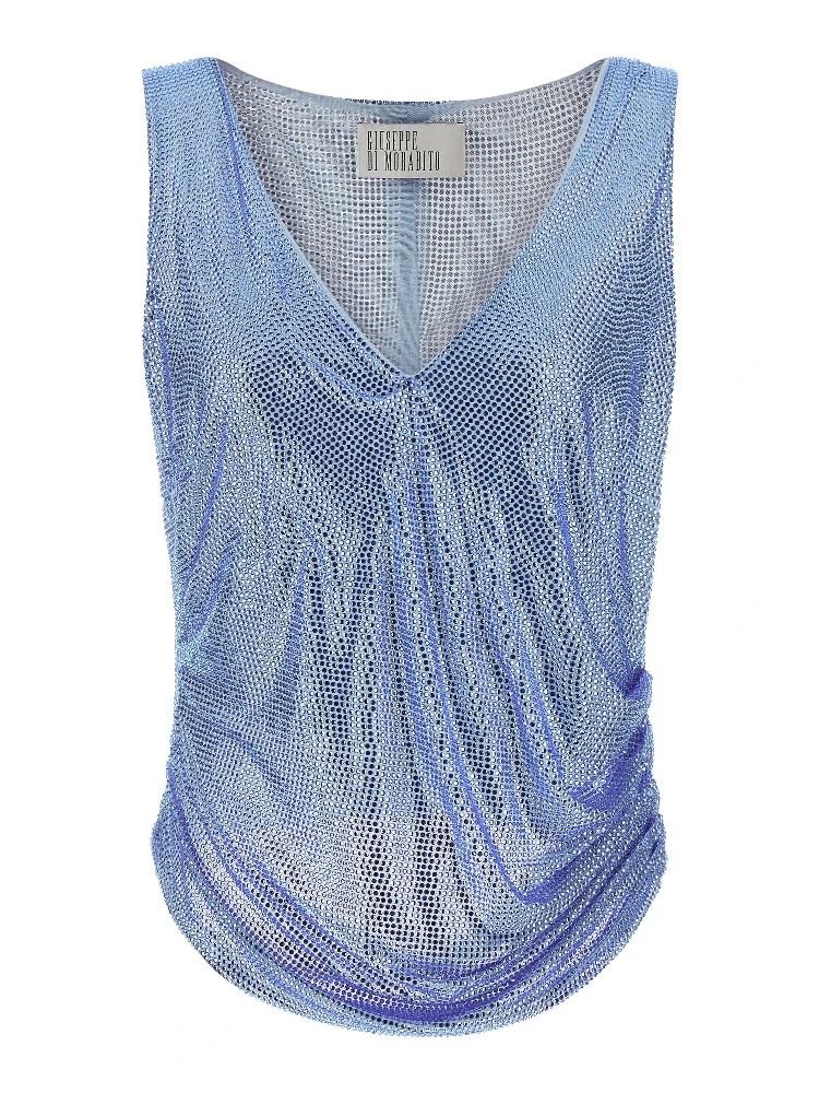 Blue Polyamide Tank Tops alternative