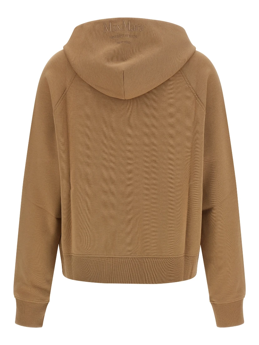 Beige Cotton Sweatshirt