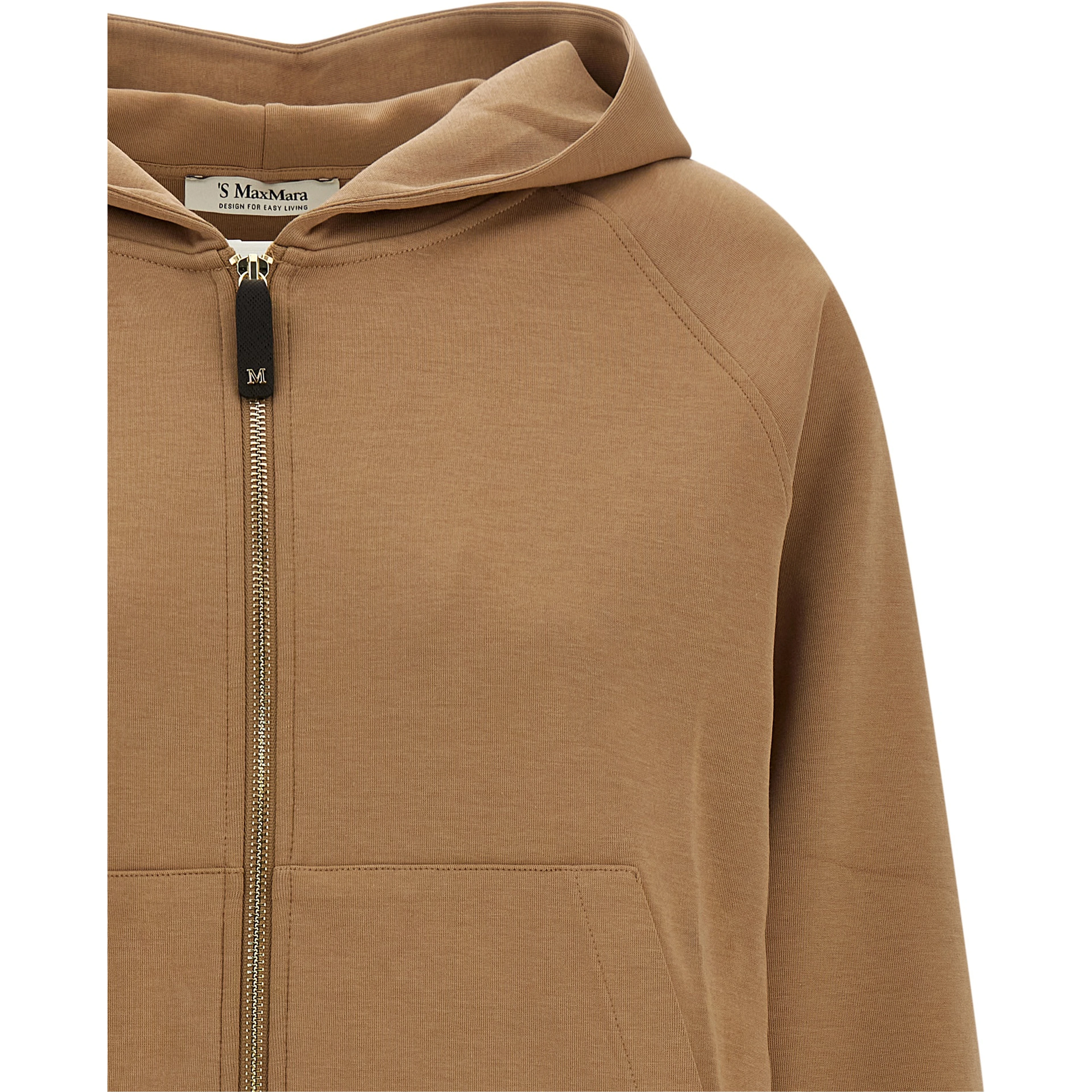 Beige Cotton Sweatshirt