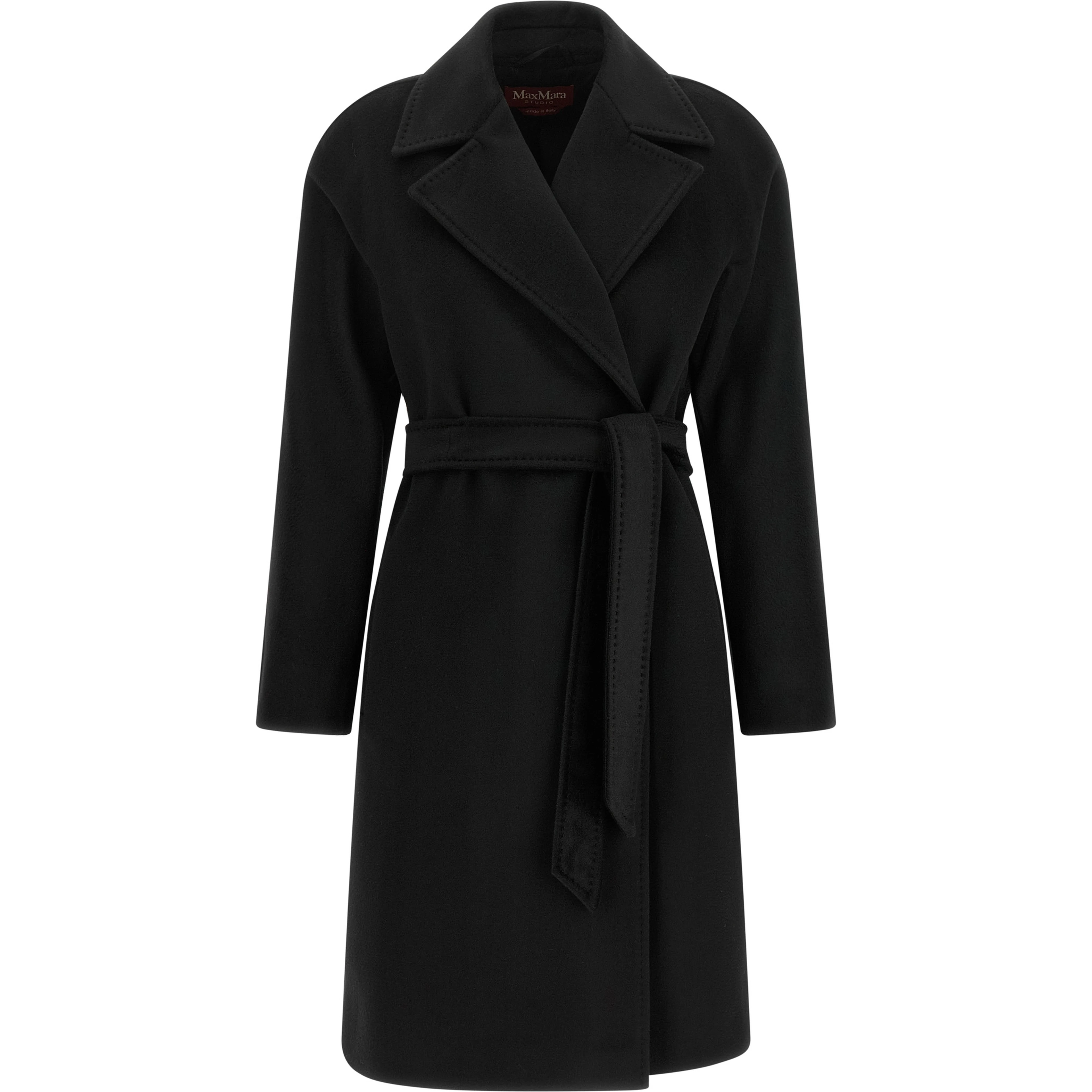 Black Wool Coat