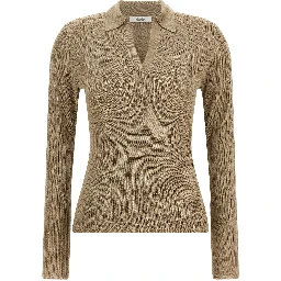Beige Silk Cardigan