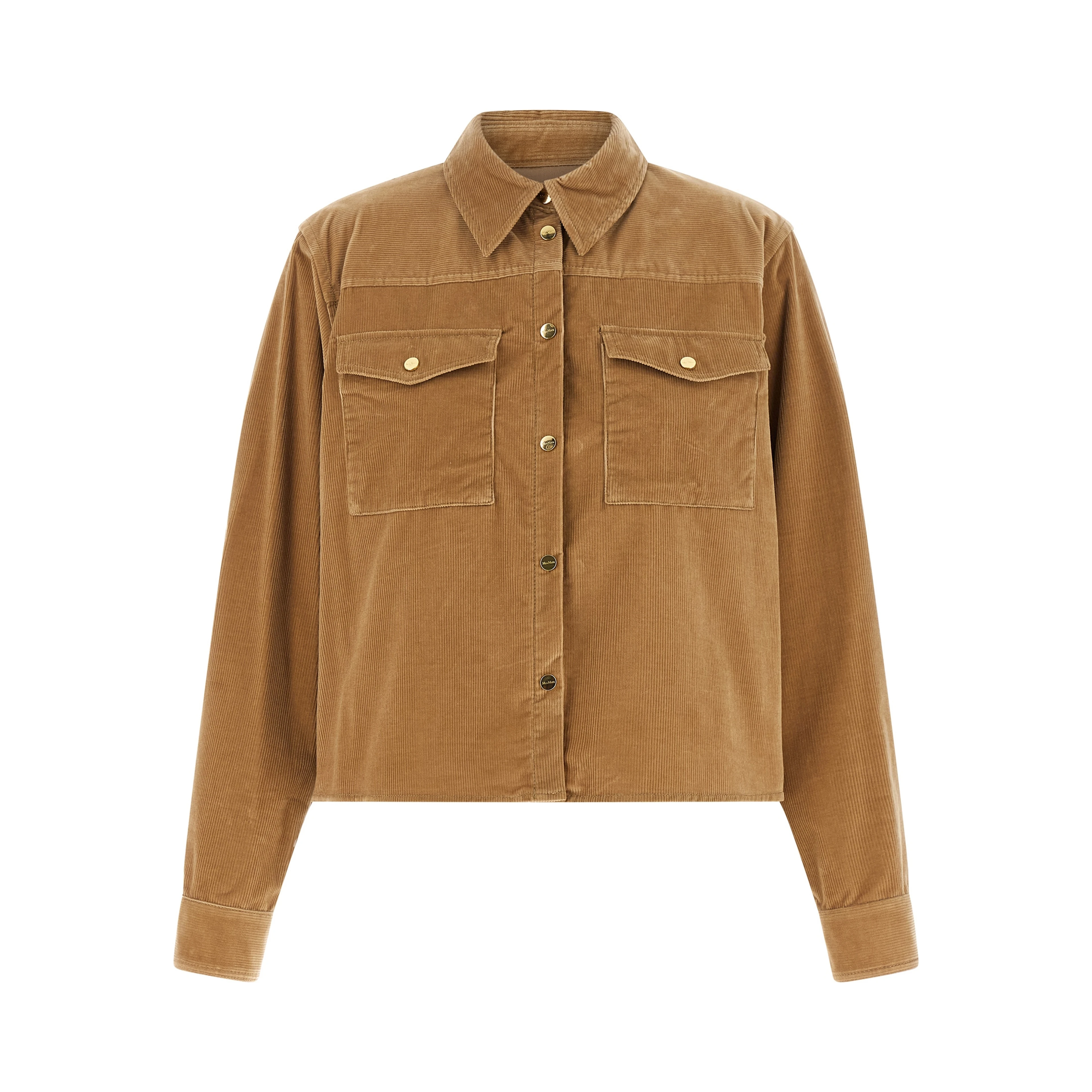 Beige Cotton Denim Jacket