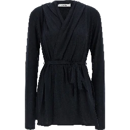 Blue Lyocell Cardigan