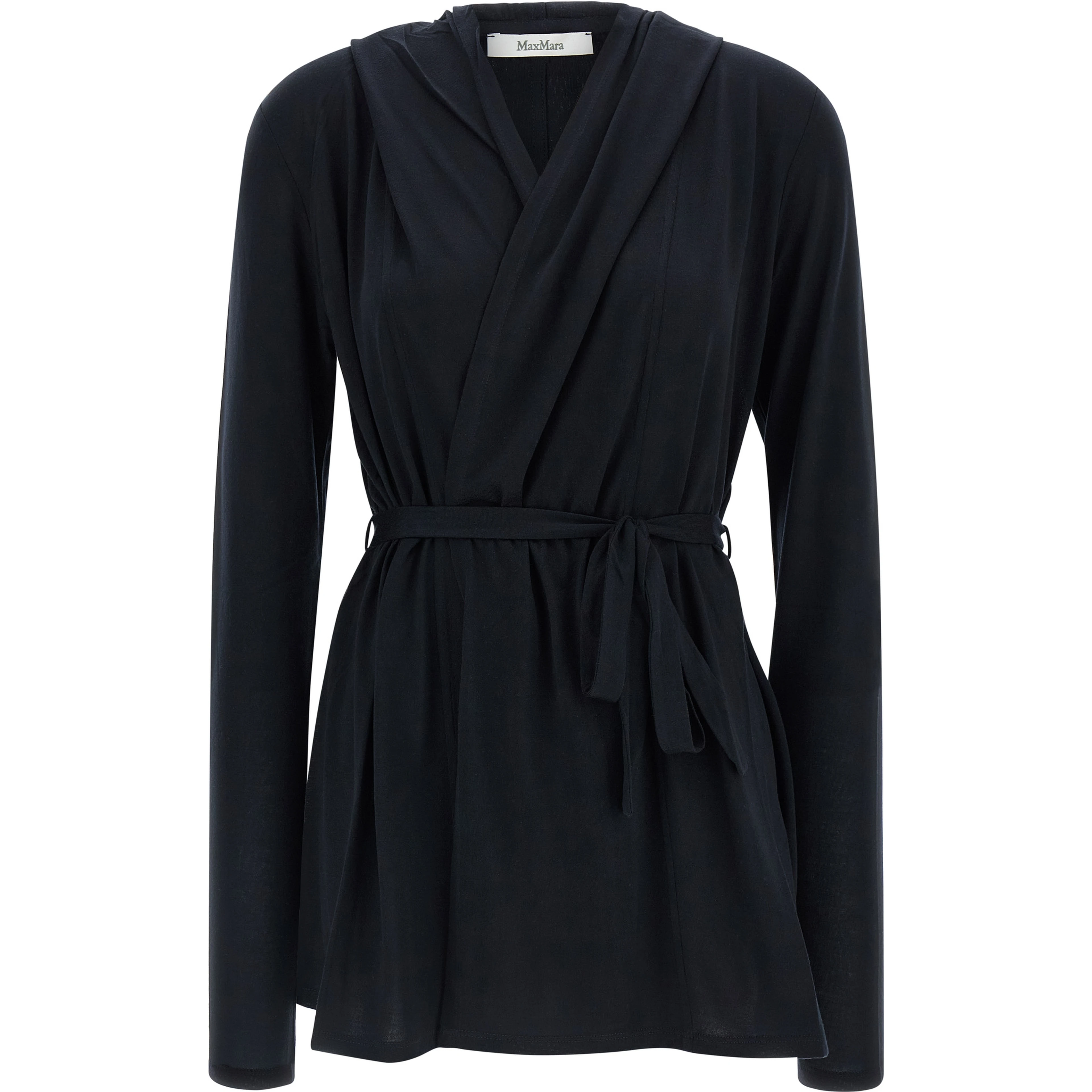 Blue Lyocell Cardigan