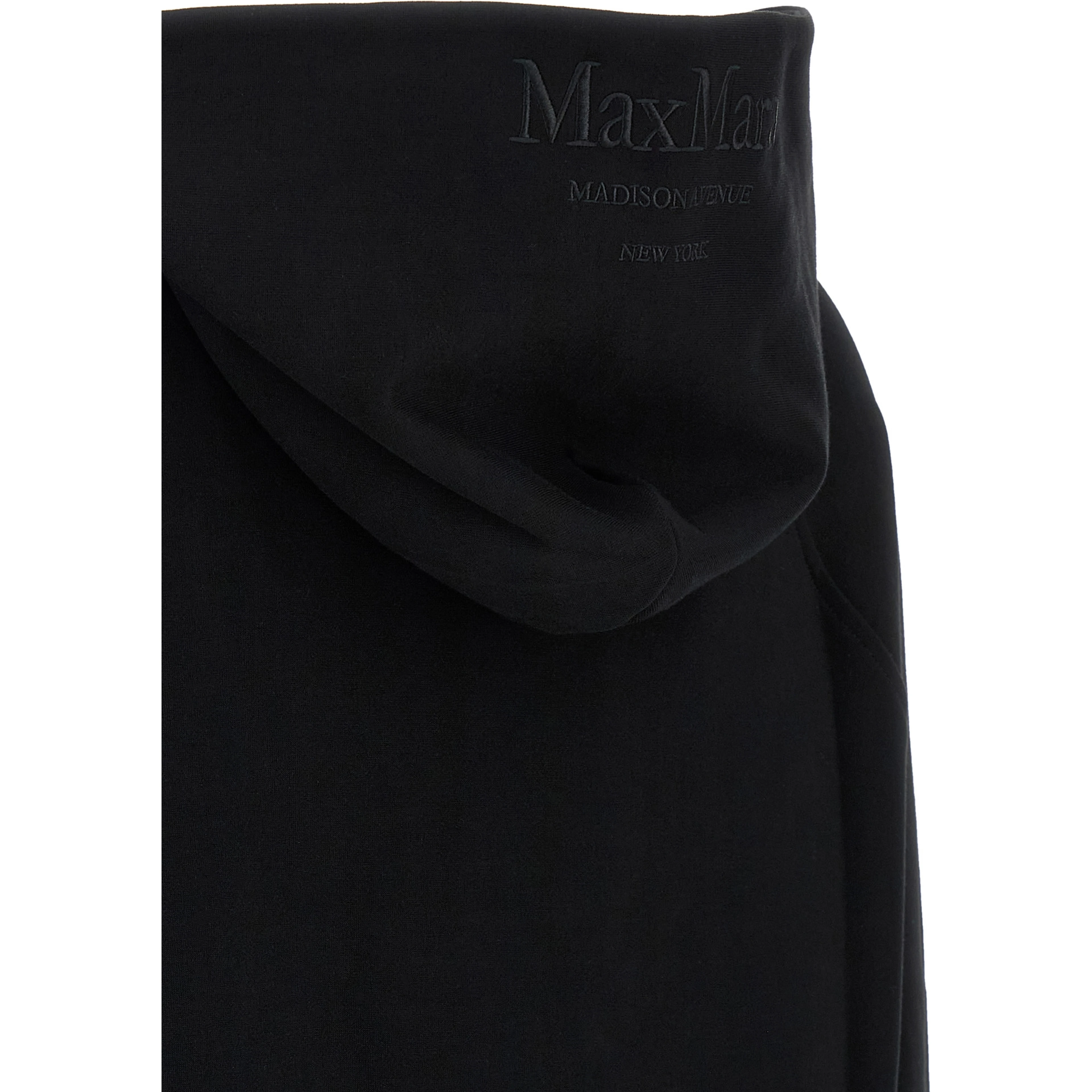 Black Cotton Sweatshirt