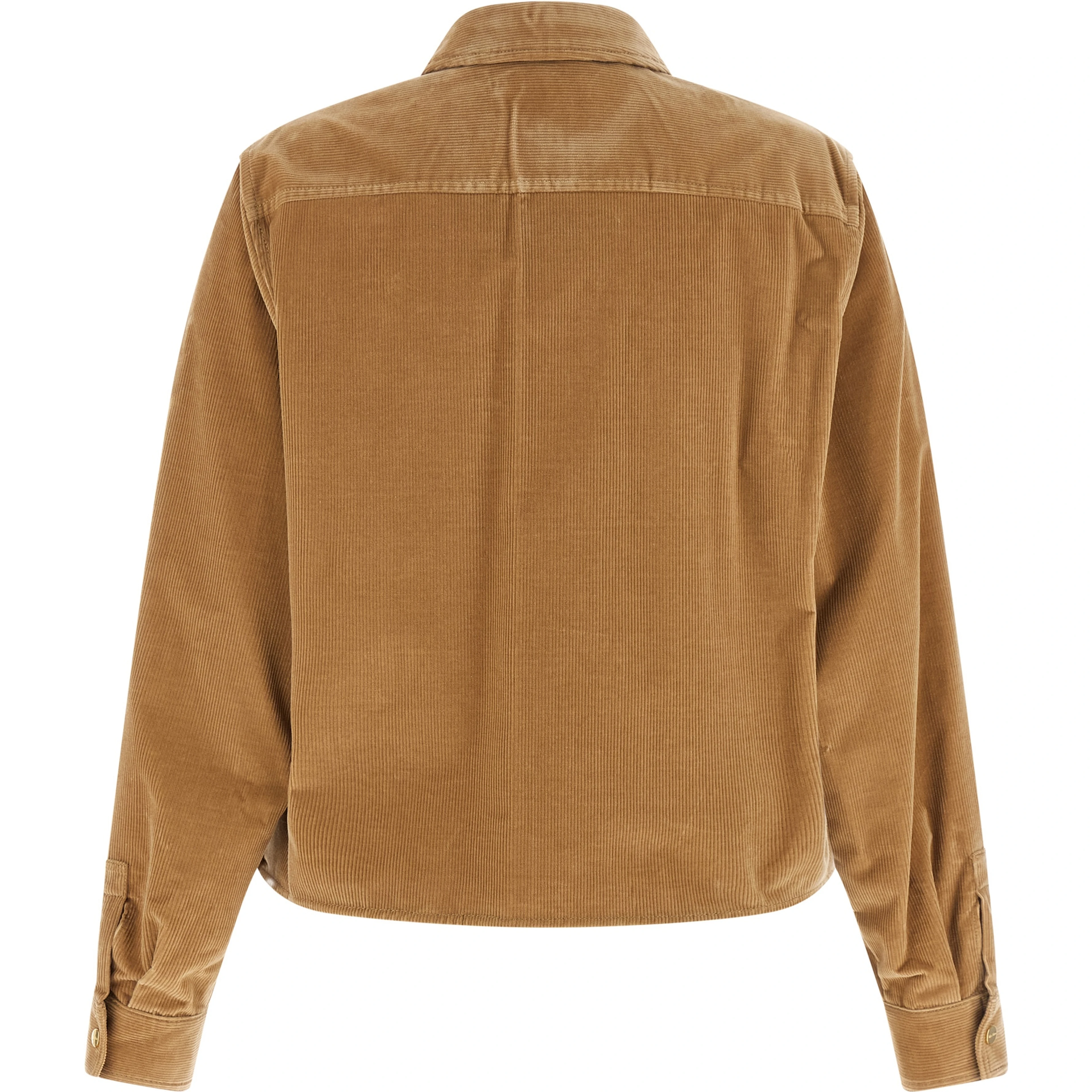 Beige Cotton Denim Jacket