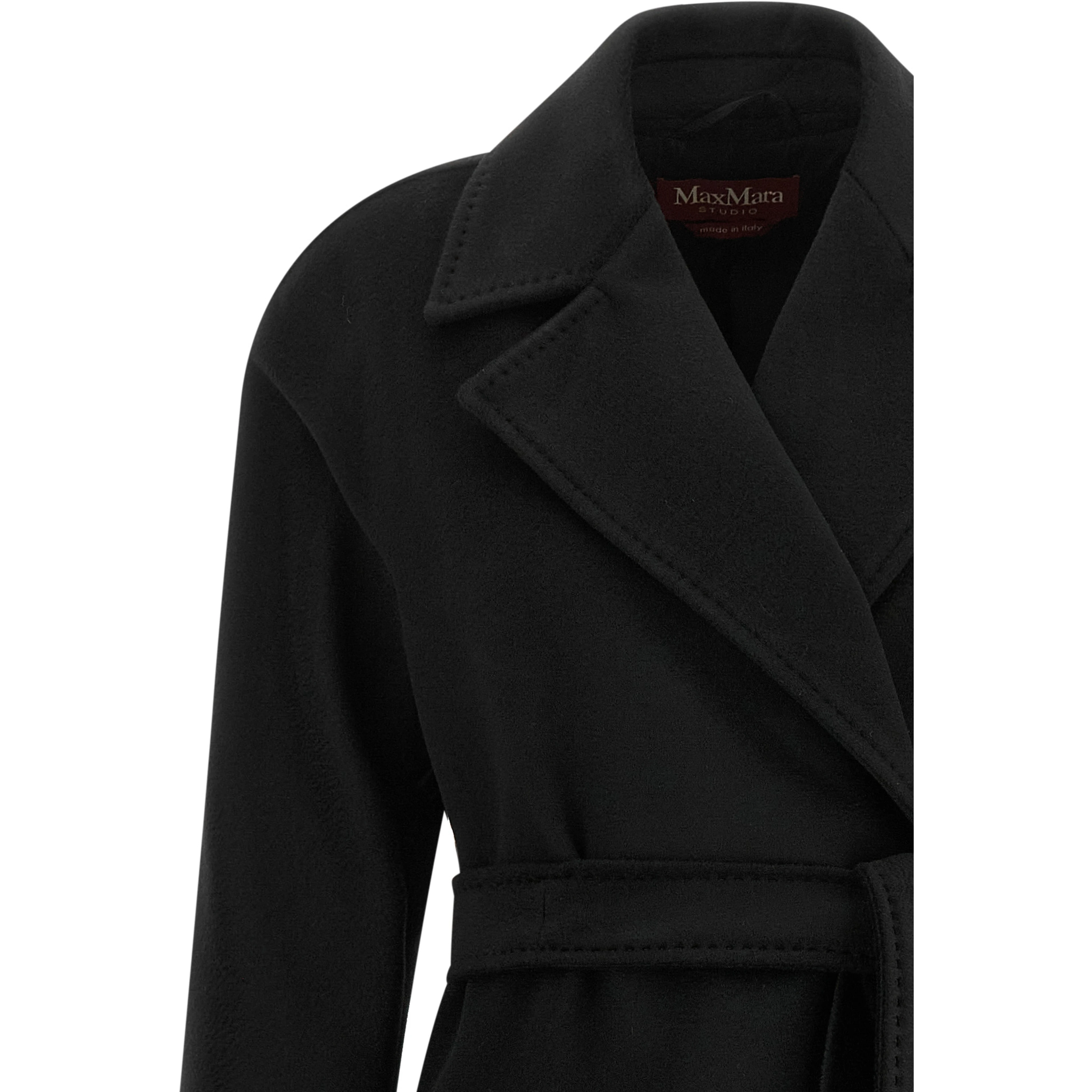 Black Wool Coat