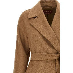Beige Wool Coat