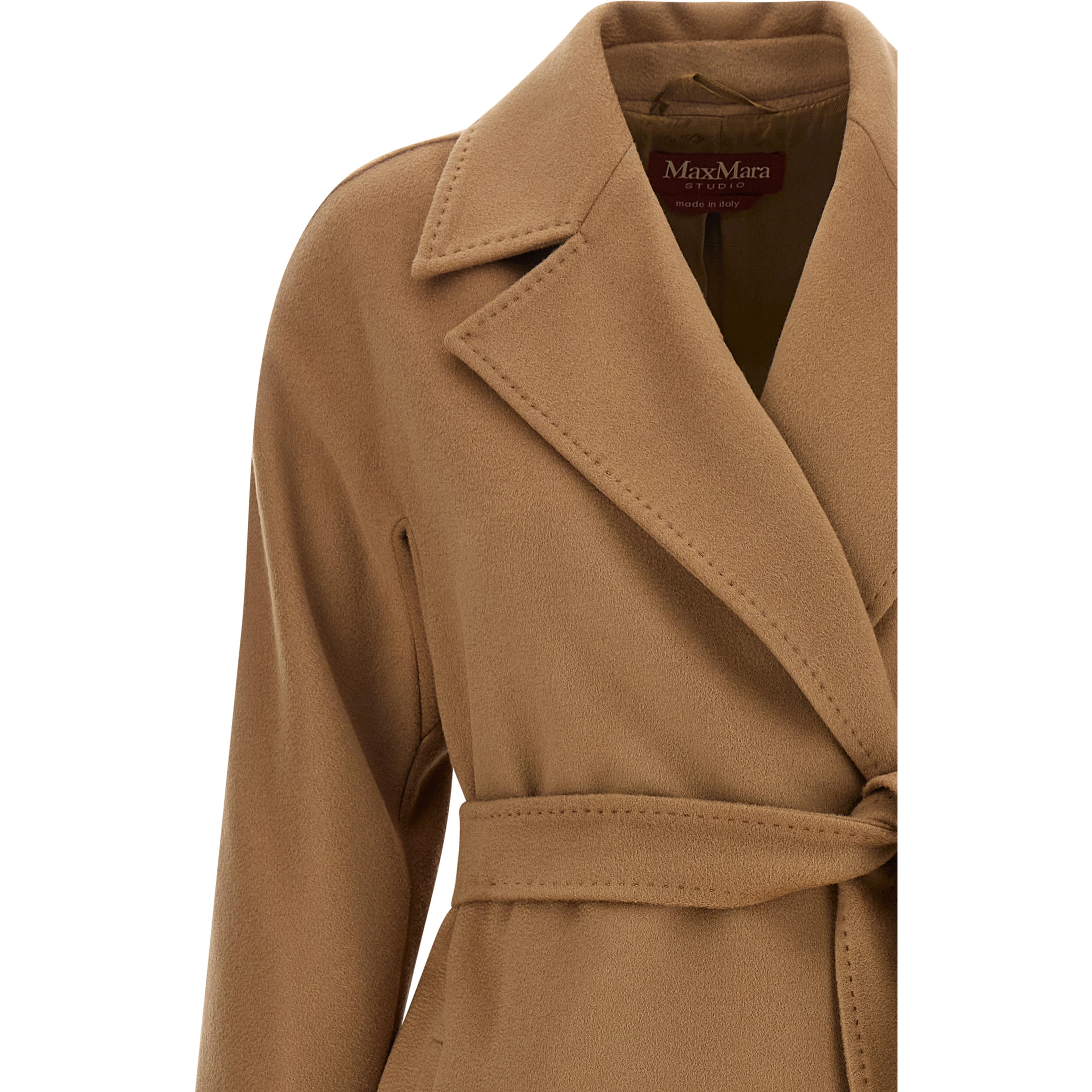 Beige Wool Coat