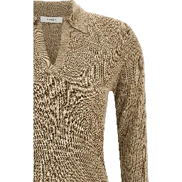 Beige Silk Cardigan