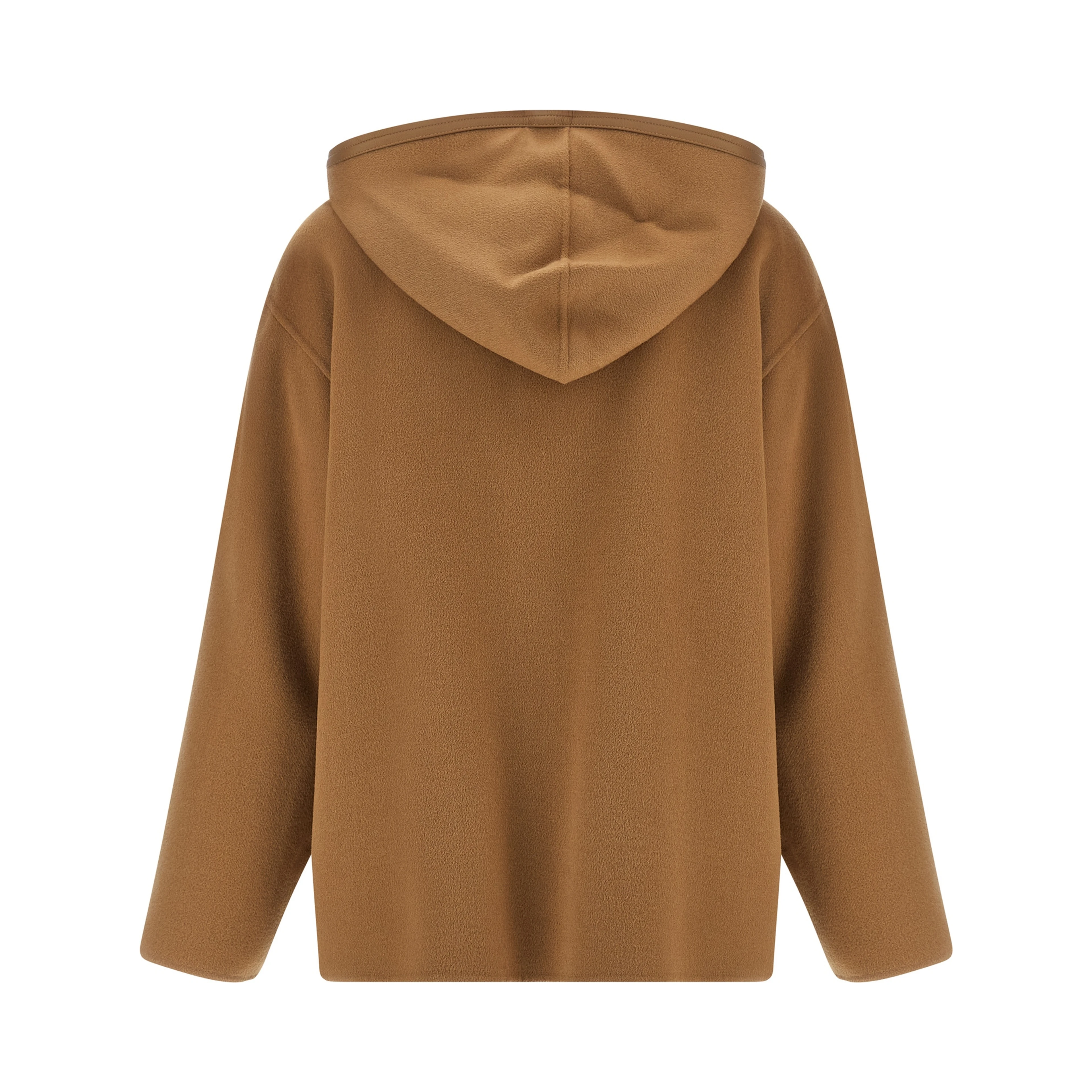 Beige Virgin Wool Coat