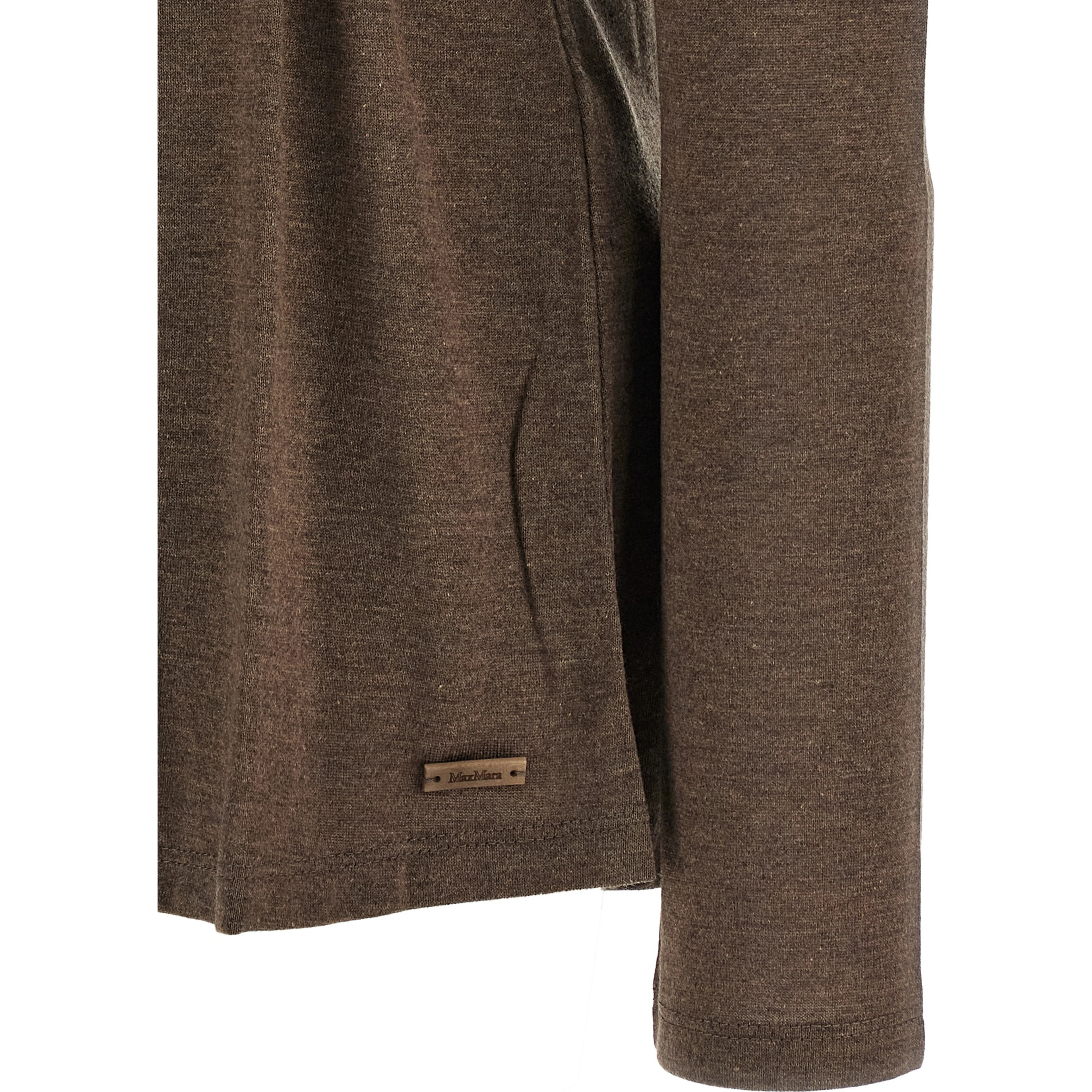 Brown Lyocell Cardigan