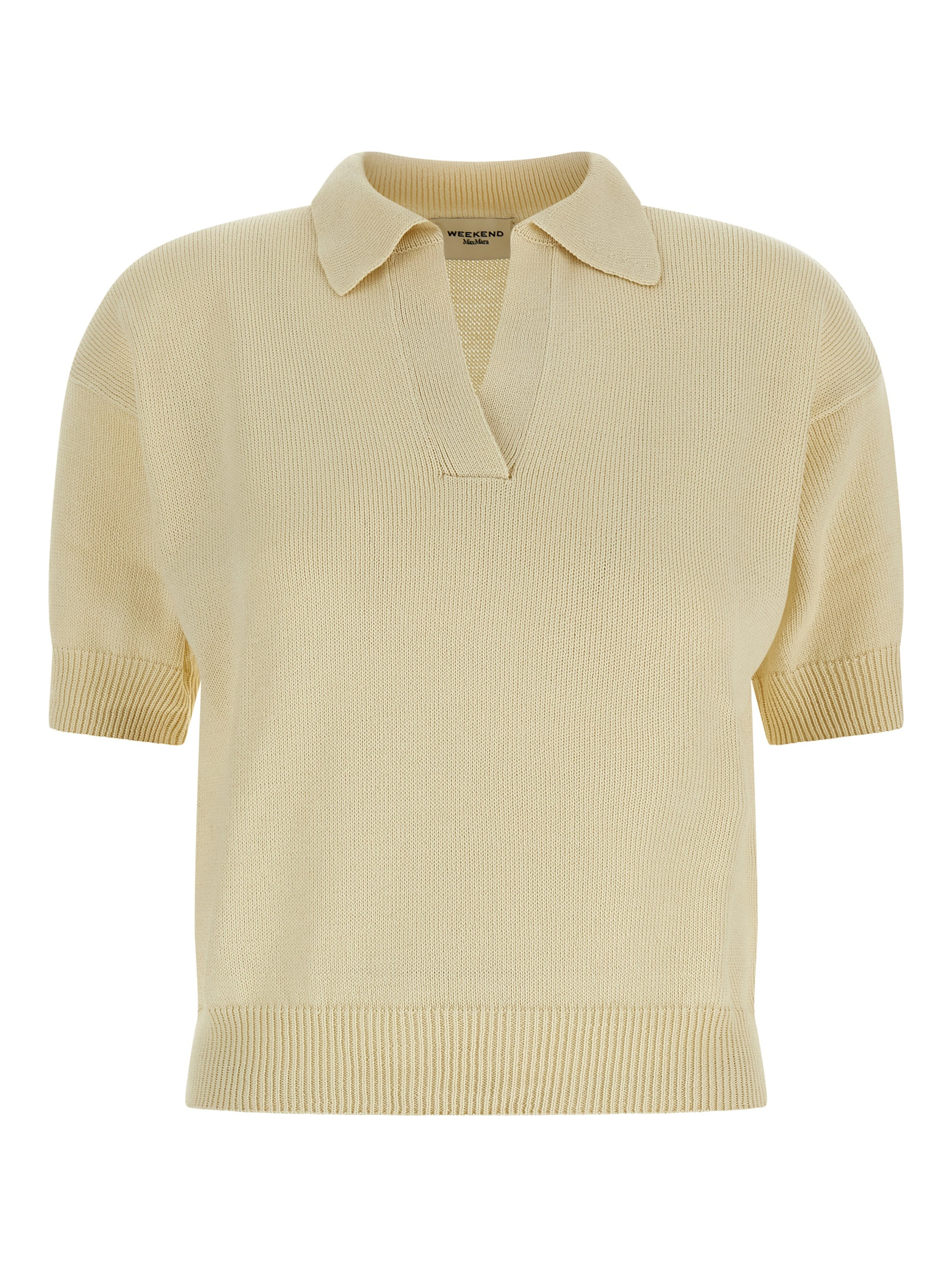 Beige Cotton Cardigan