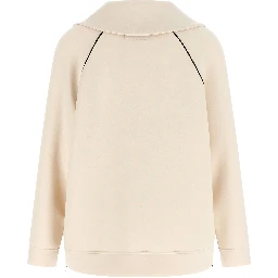 Beige Mohair Sweatshirt