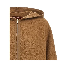 Beige Virgin Wool Coat