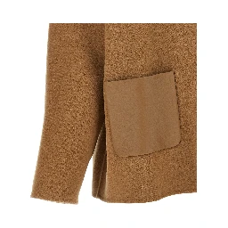Beige Virgin Wool Coat