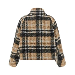 Multicolor Wool Coat