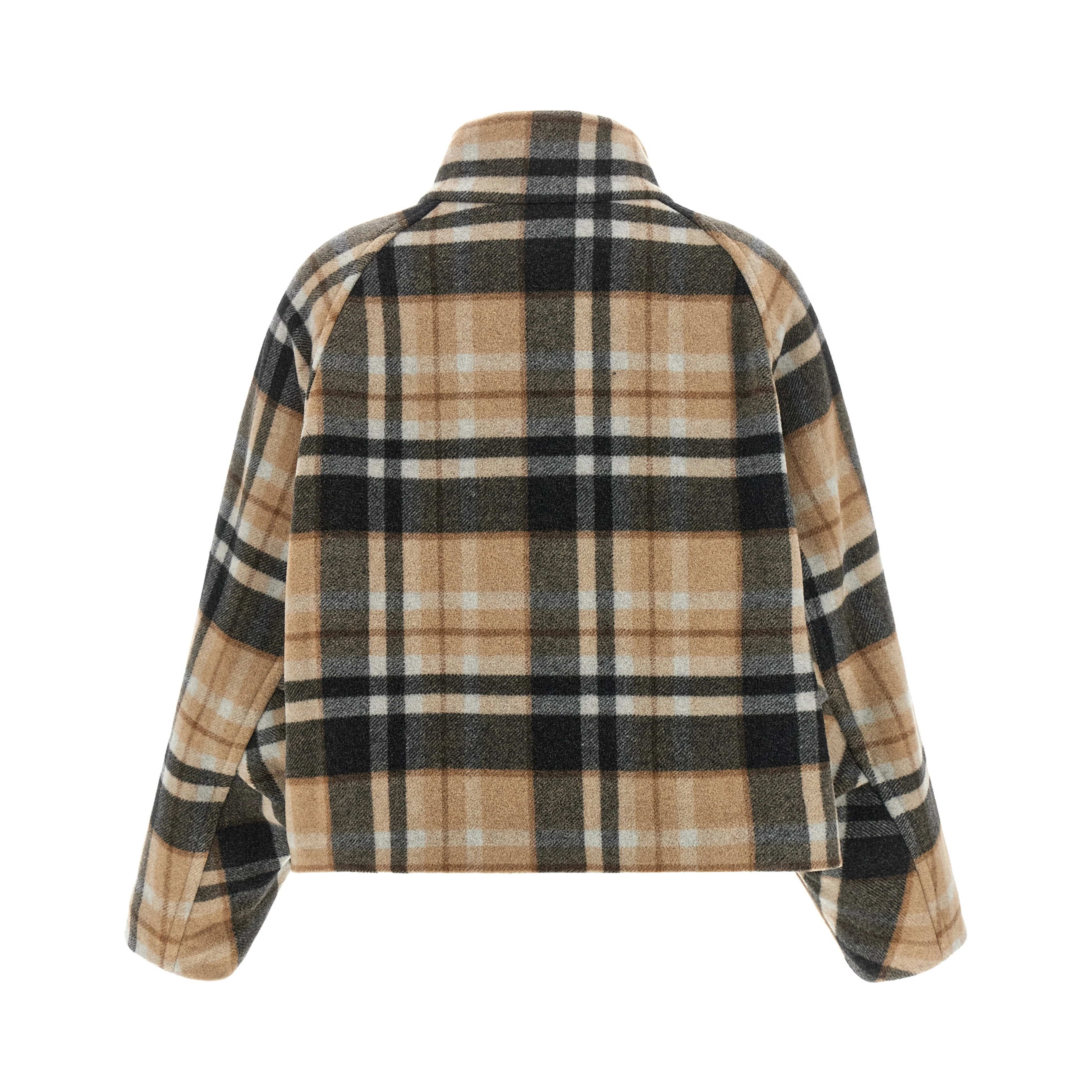 Multicolor Wool Coat