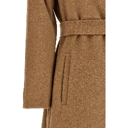 Beige Wool Coat