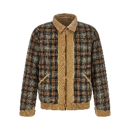 Beige Cotton Shell Jacket