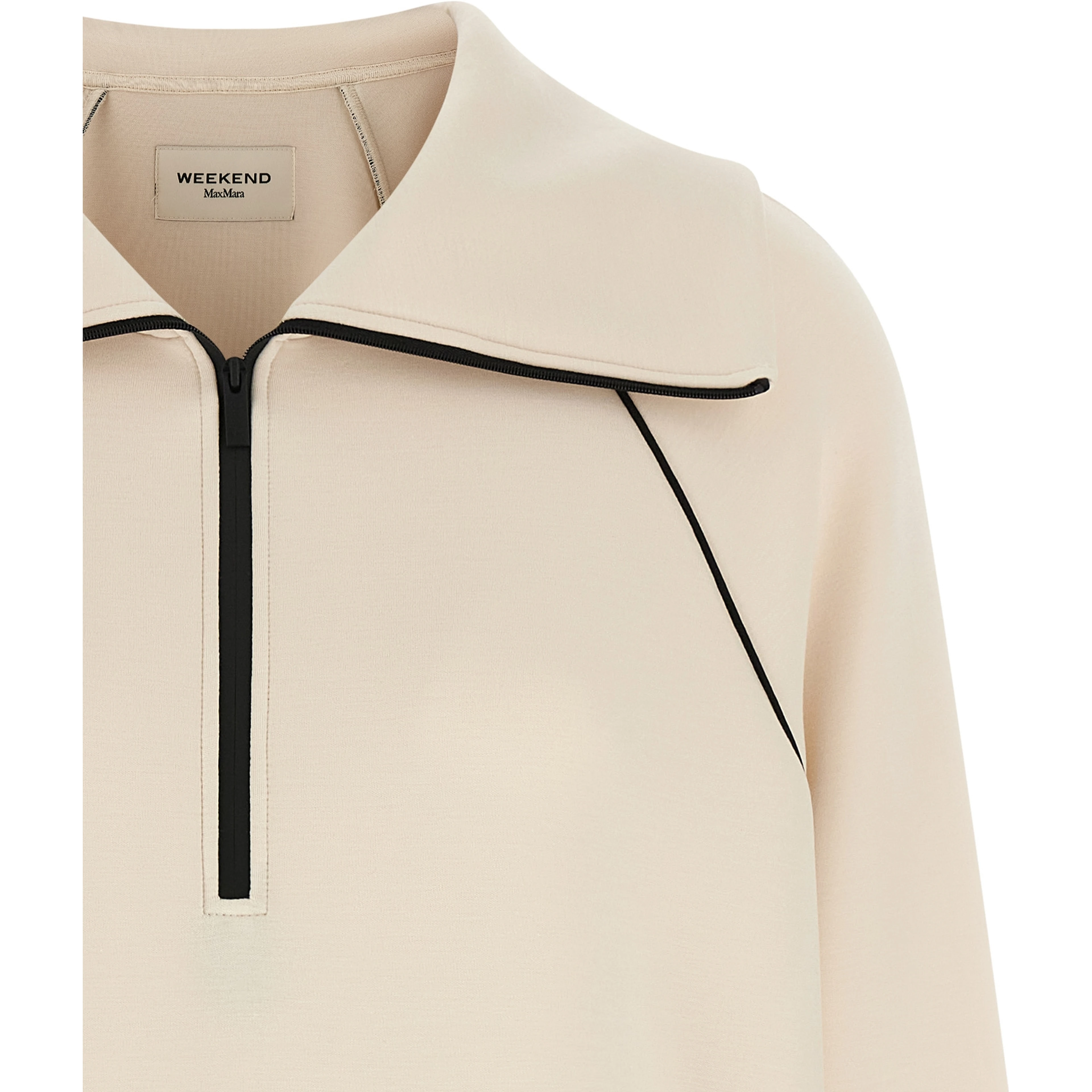 Beige Mohair Sweatshirt