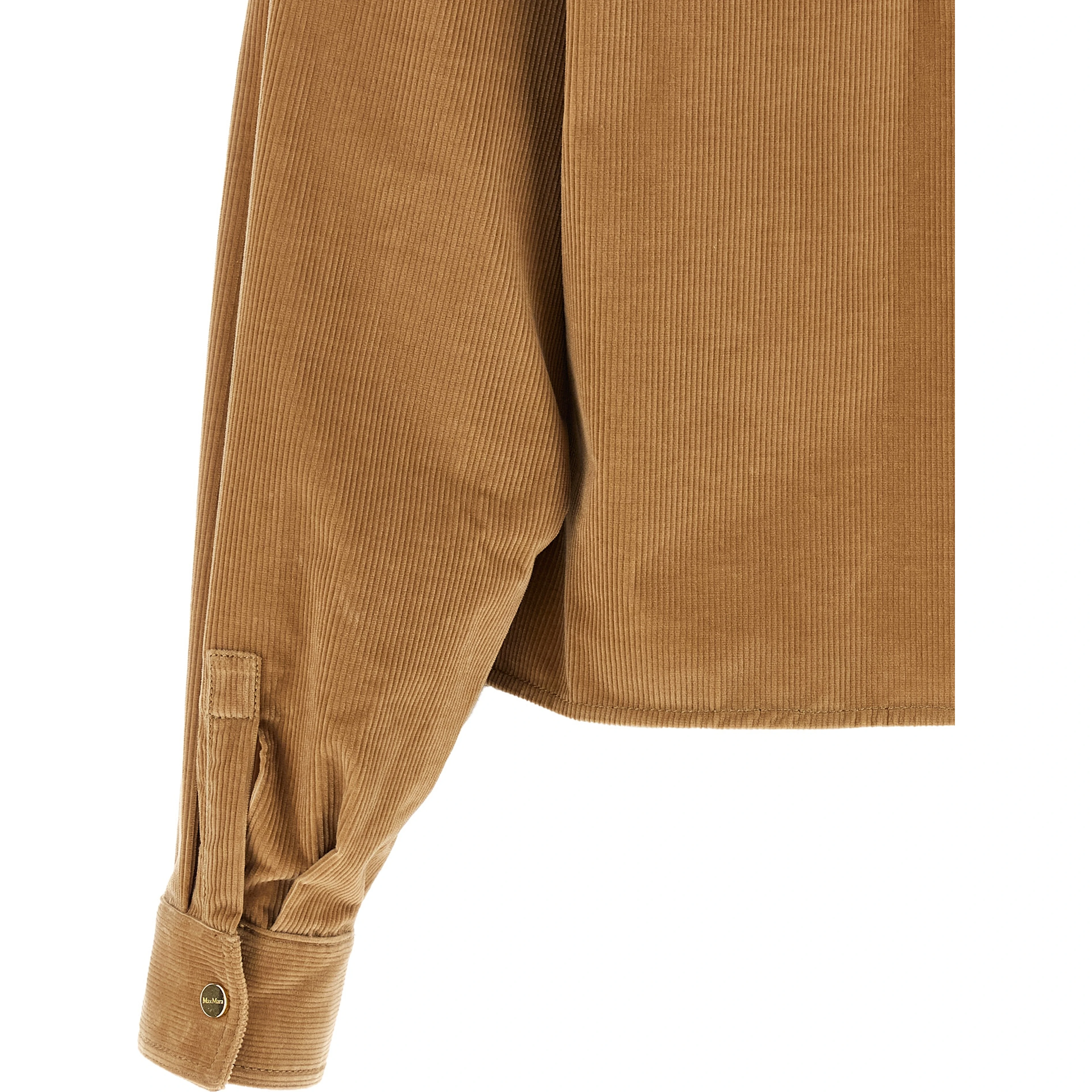 Beige Cotton Denim Jacket