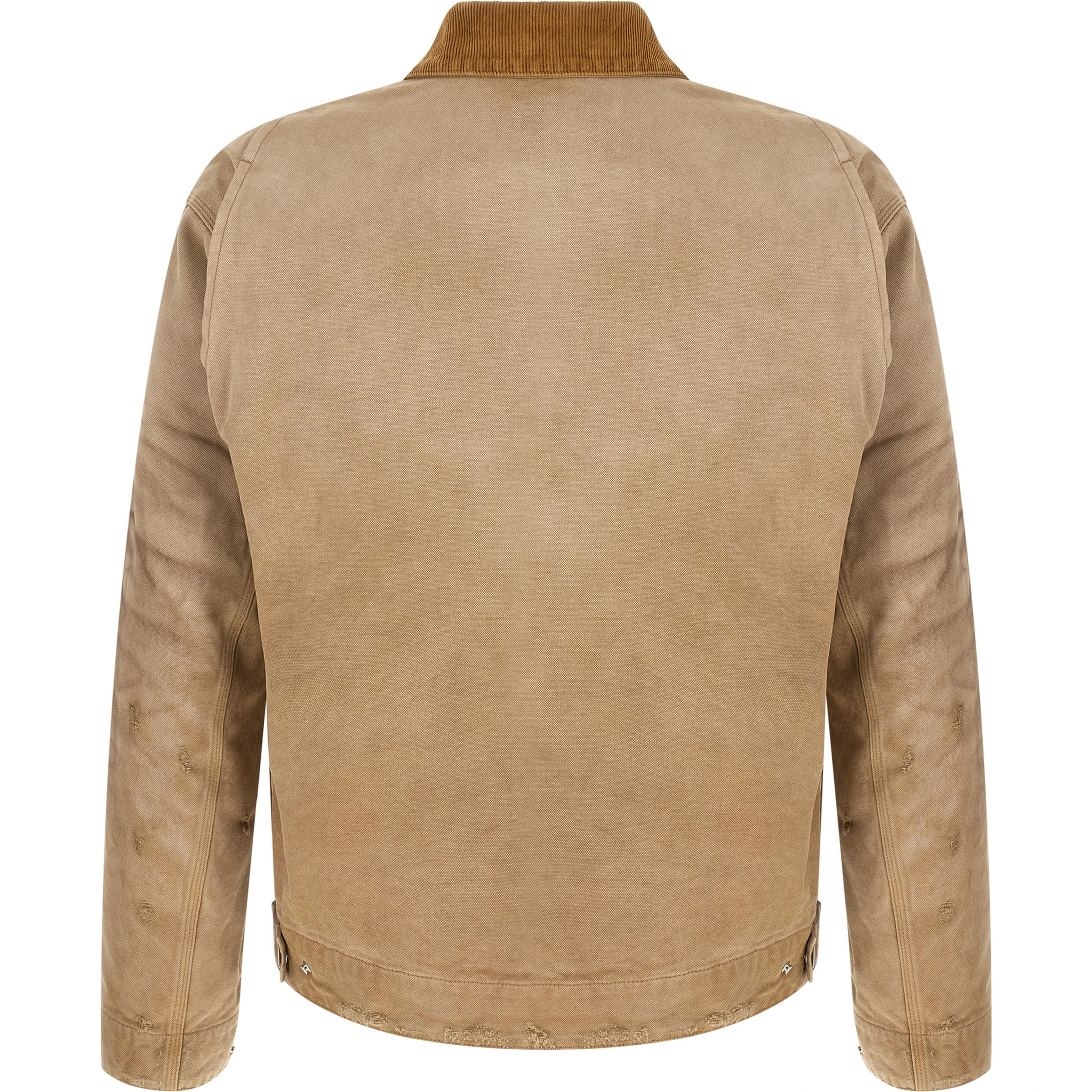 Beige Cotton Shell Jacket