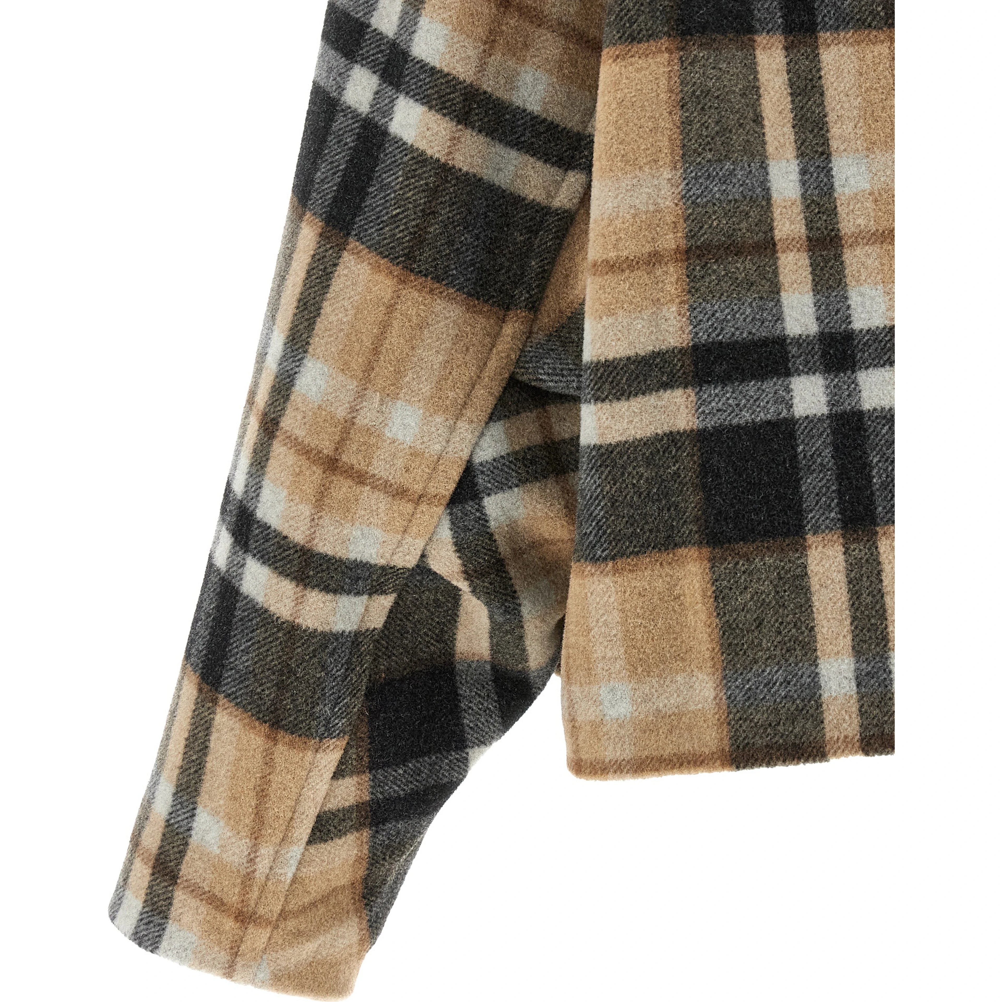 Multicolor Wool Coat