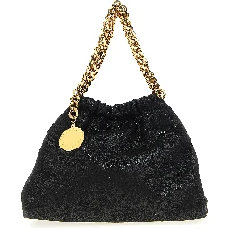 Black Polyester Crossbody Bag