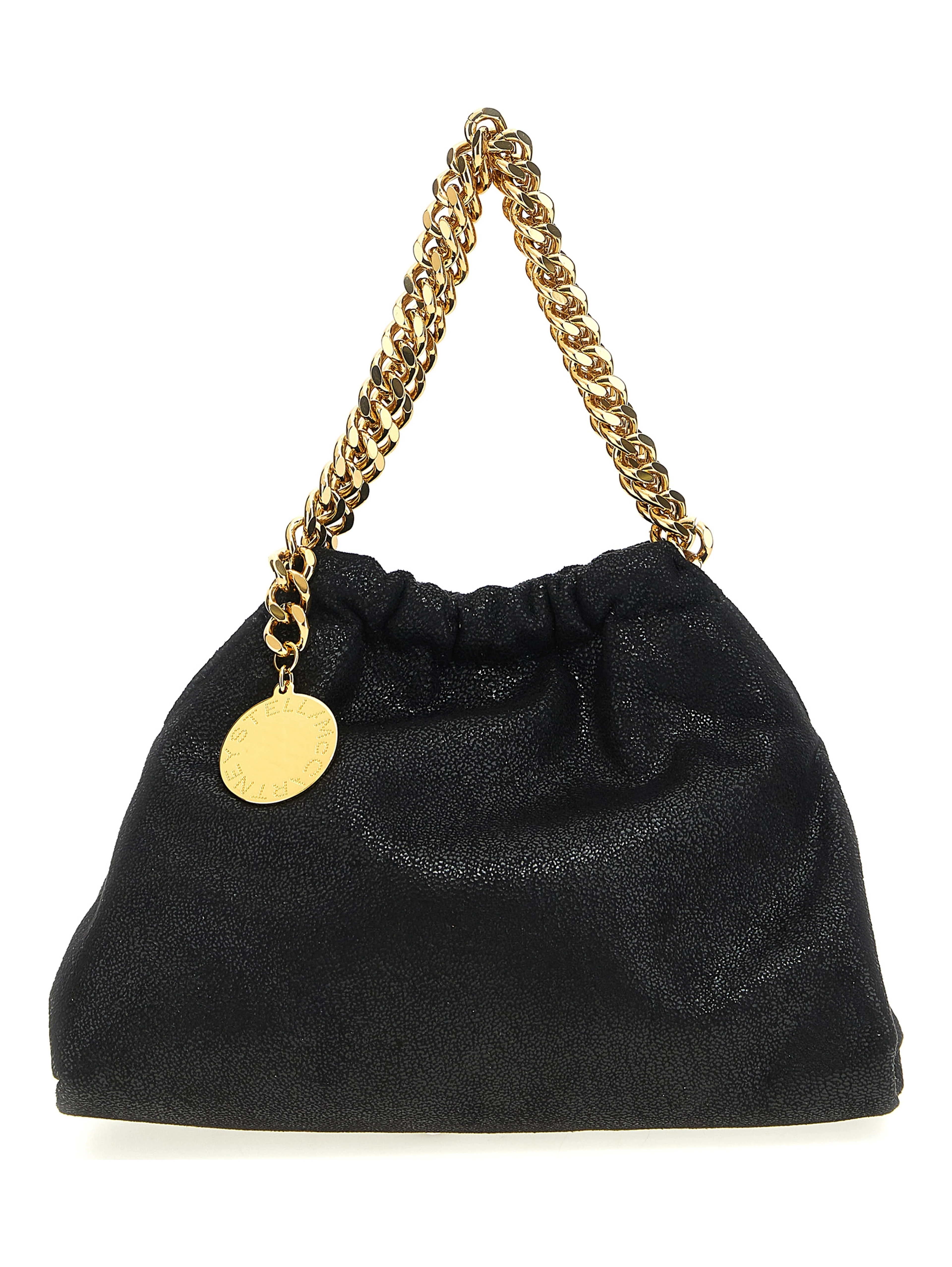 Black Polyester Crossbody Bag
