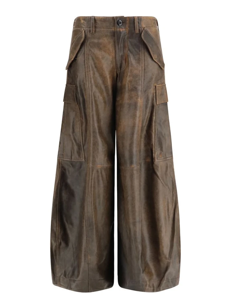 Brown Lamb Ovis Aries Cargo Pants