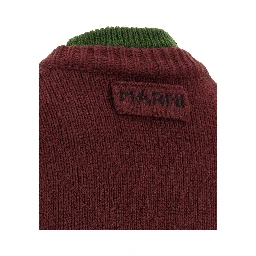 Bordeaux Wool Sleeveless Jacket