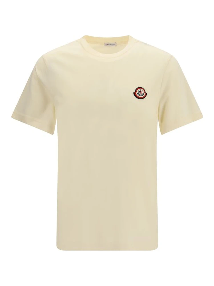 Beige Cotton T-Shirt
