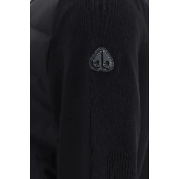 Black Viscose Full-Length Jacket