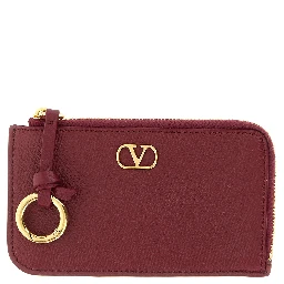Bordeaux Lamb Leather Cardholder