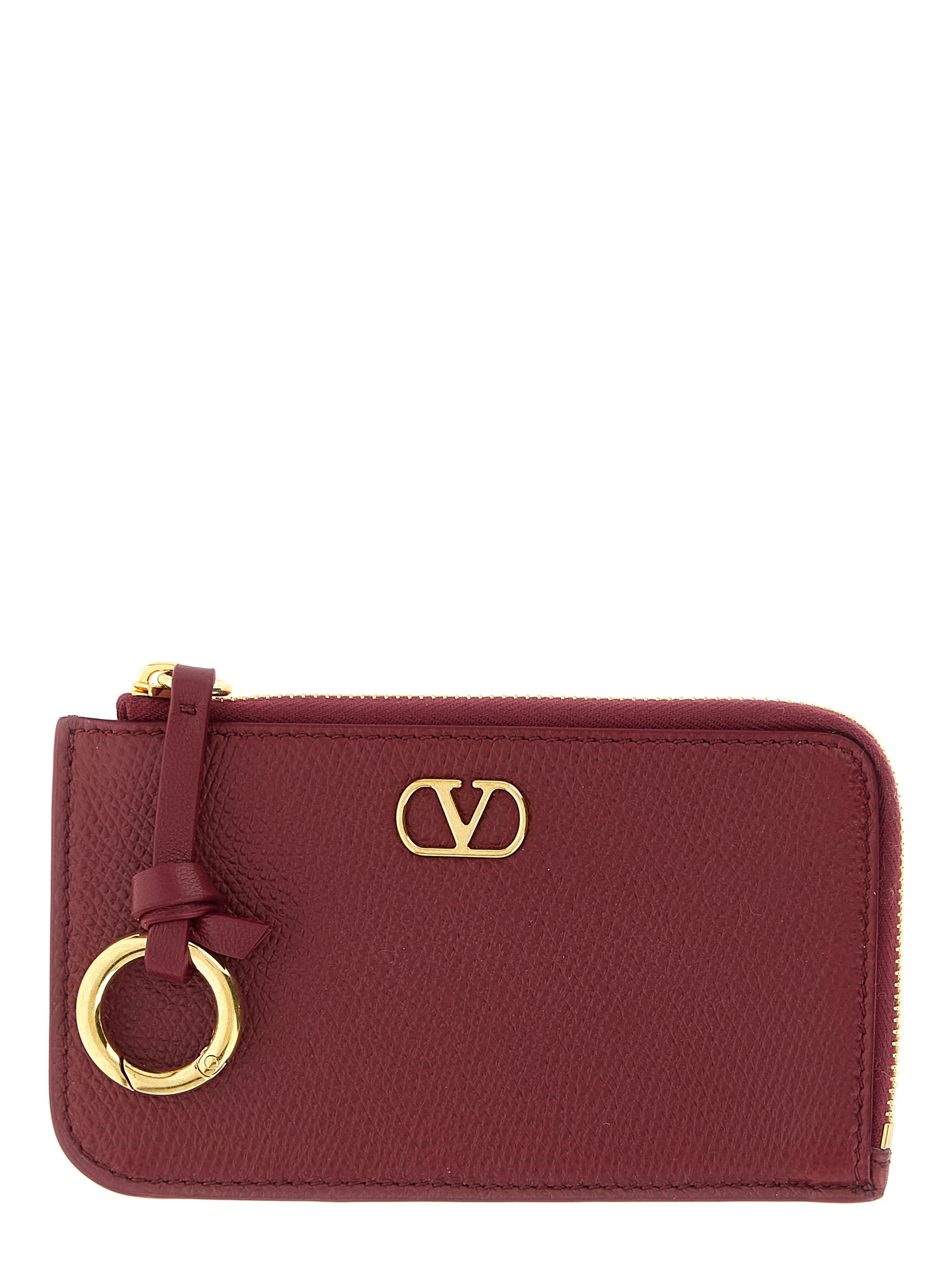 Bordeaux Lamb Leather Cardholder