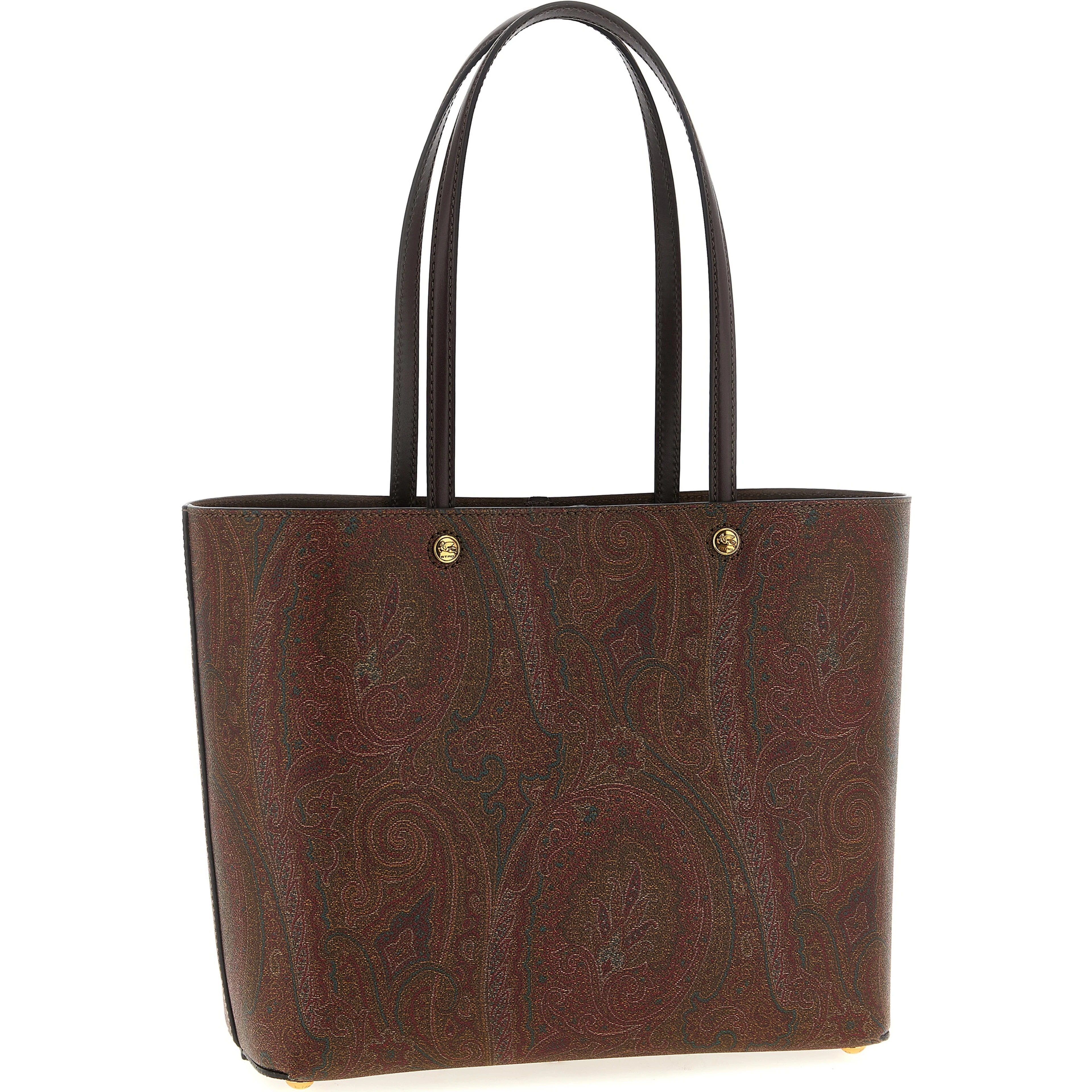 Brown Cotton Tote Bag
