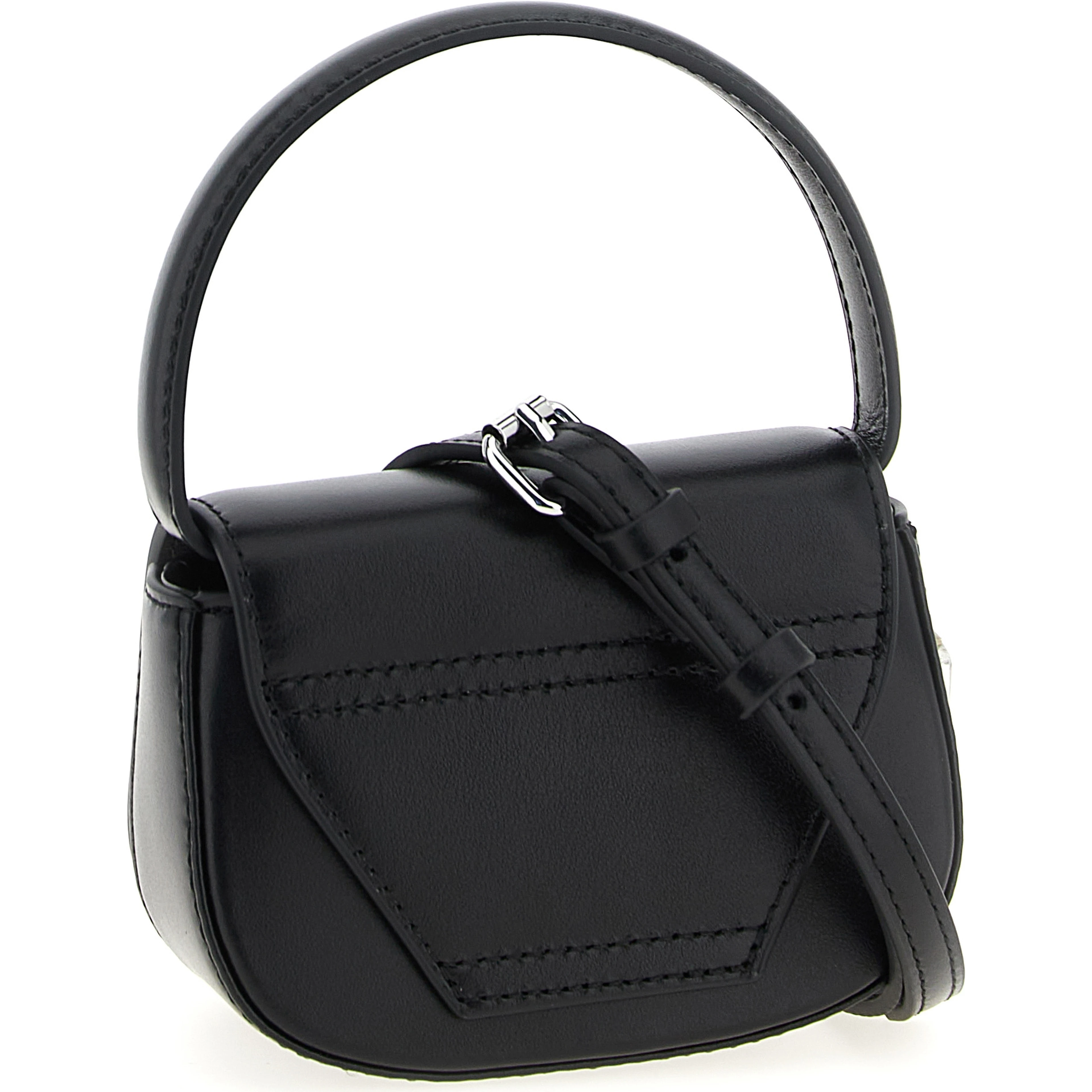 Black Cowhide Handbag