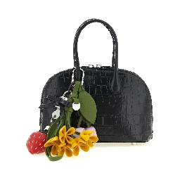 Black Cowhide Handbag