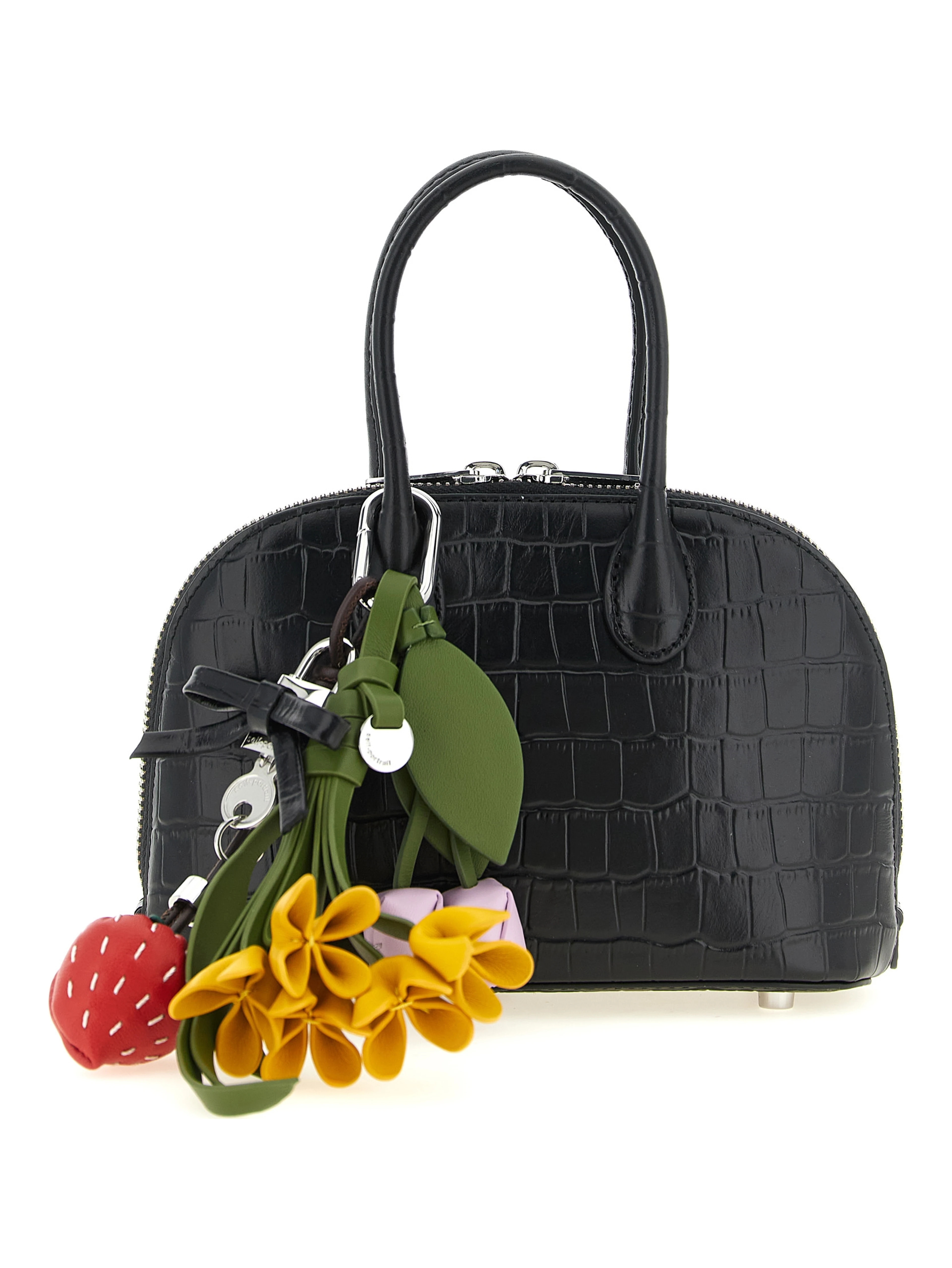 Black Cowhide Handbag